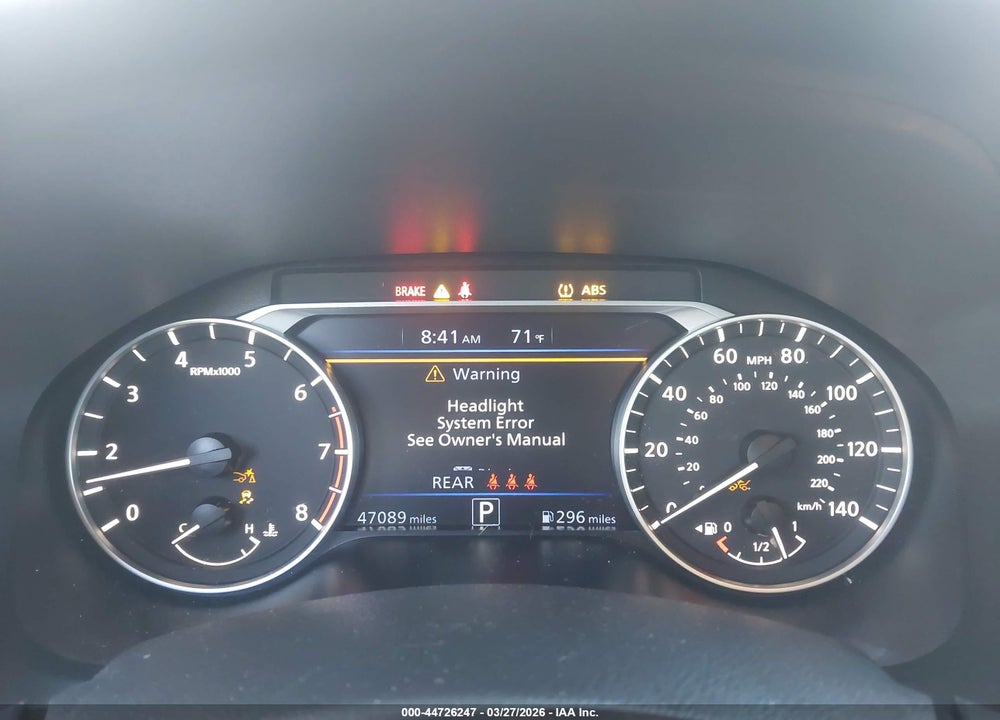 2024 NISSAN ALTIMA SV FWD VIN: 1N4BL4DV6RN371490