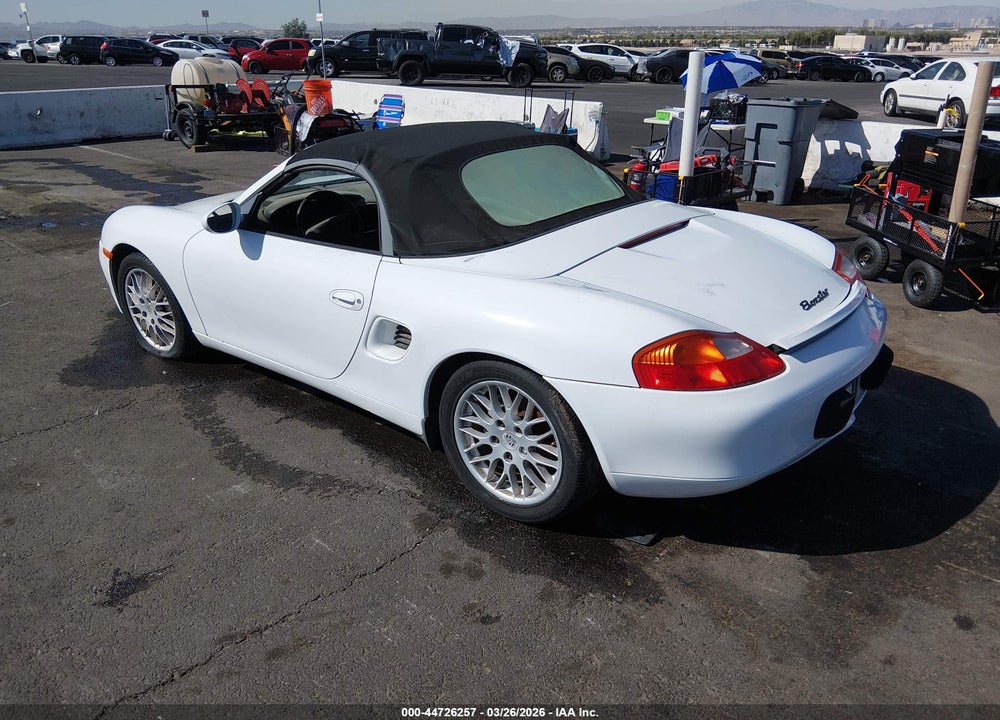 1998 PORSCHE BOXSTER VIN: WP0CA2984WU625825