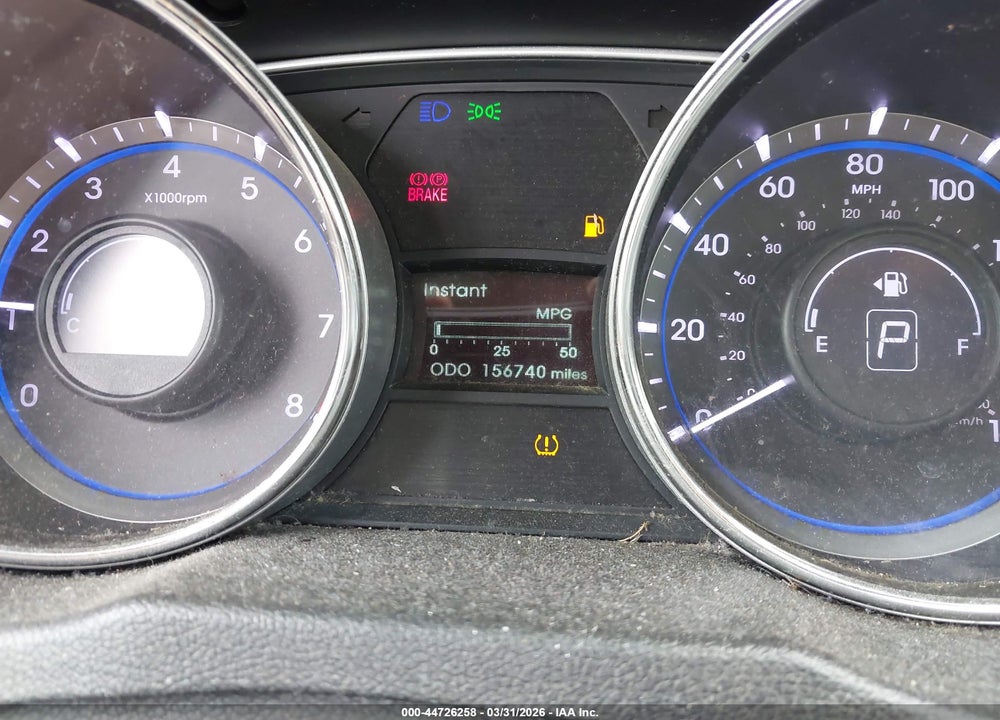 2013 HYUNDAI SONATA GLS VIN: 5NPEB4AC8DH720770