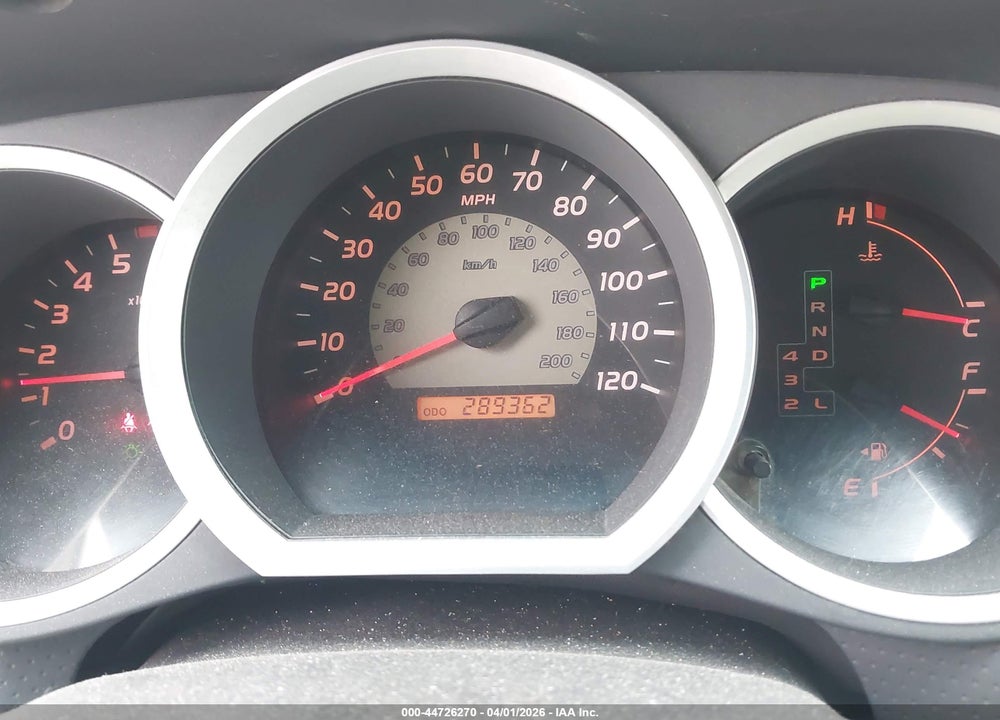 2009 TOYOTA TACOMA BASE V6 VIN: 5TEUU42N59Z628302