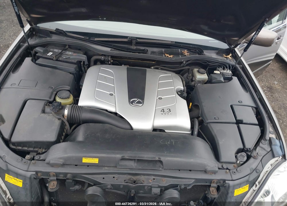 2005 LEXUS LS 430 VIN: JTHBN36F150182384
