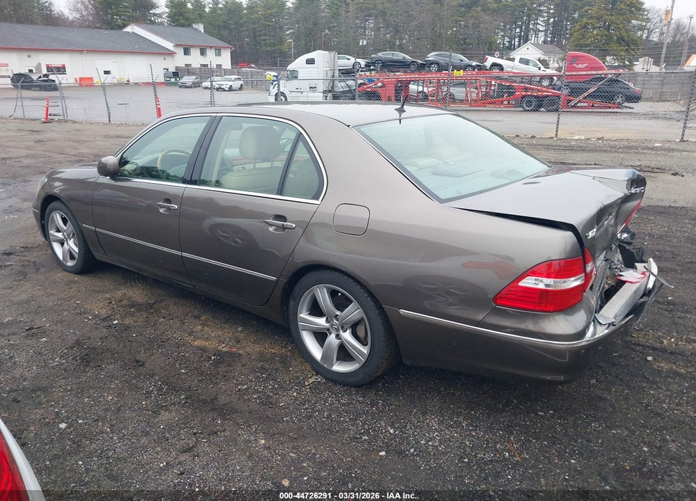 2005 LEXUS LS 430 VIN: JTHBN36F150182384