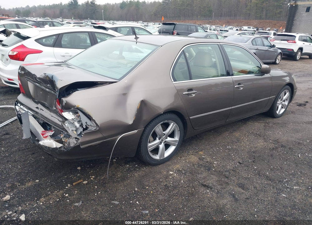 2005 LEXUS LS 430 VIN: JTHBN36F150182384