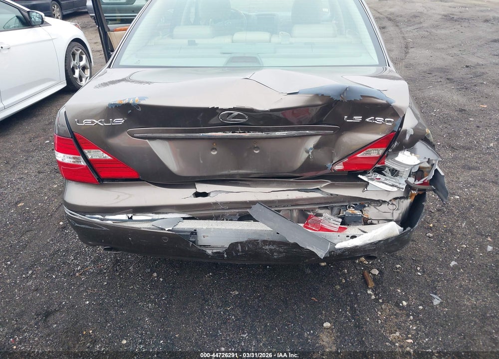 2005 LEXUS LS 430 VIN: JTHBN36F150182384