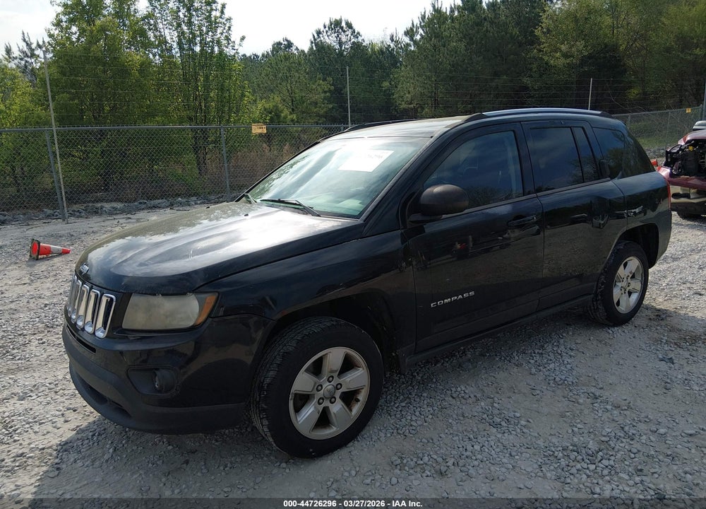2014 JEEP COMPASS SPORT VIN: 1C4NJCBA4ED523905
