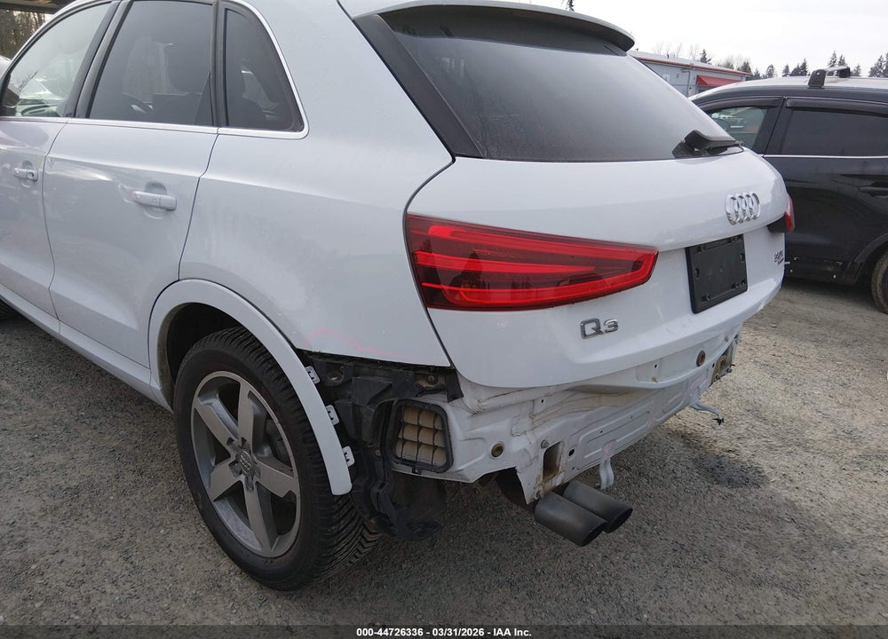 2015 AUDI Q3 PREMIUM VIN: WA1EFCFS2FR006797