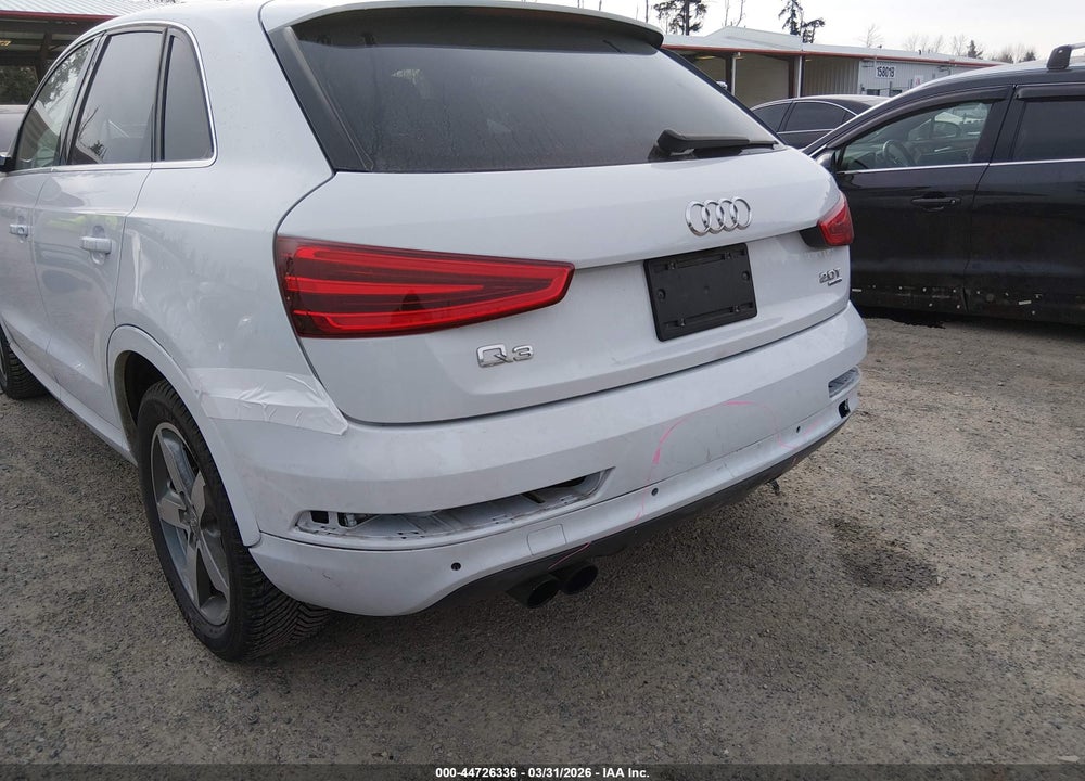 2015 AUDI Q3 PREMIUM VIN: WA1EFCFS2FR006797