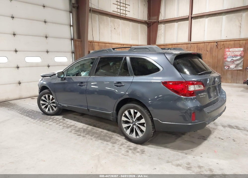 2015 SUBARU OUTBACK 2.5I LIMITED VIN: 4S4BSALC6F3225735