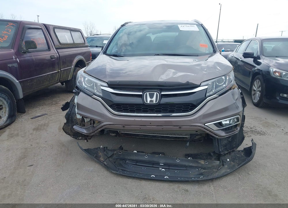2015 HONDA CR-V TOURING VIN: 5J6RM4H91FL133003