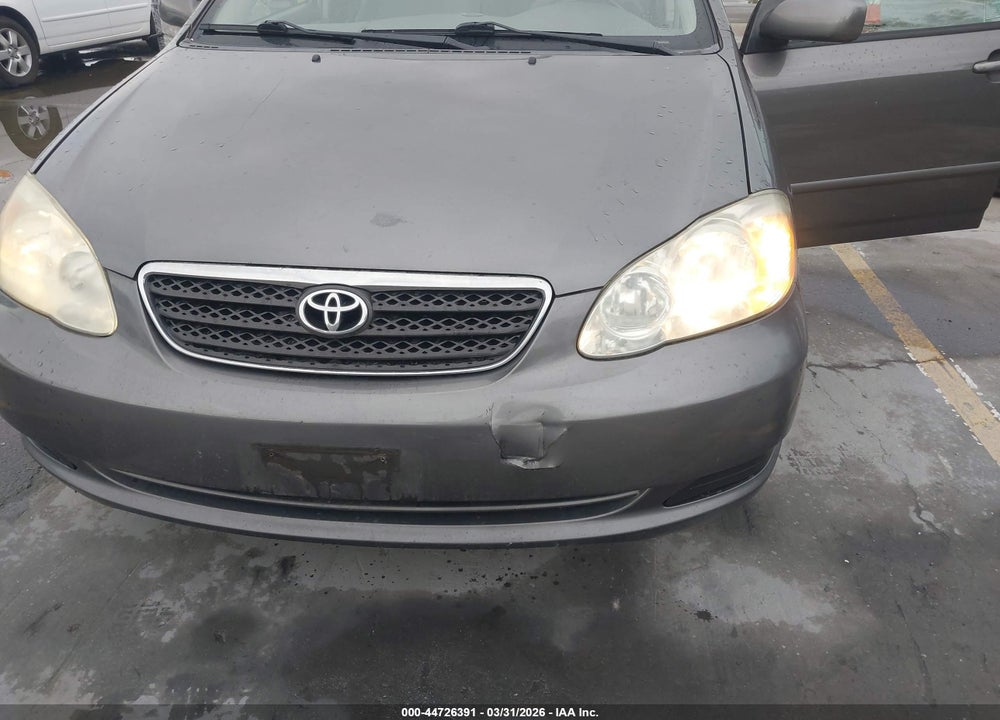 2005 TOYOTA COROLLA LE VIN: 2T1BR30E05C437778