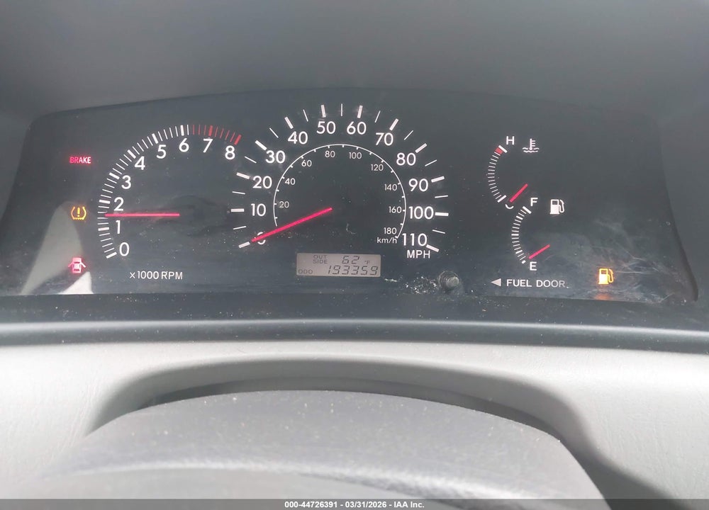 2005 TOYOTA COROLLA LE VIN: 2T1BR30E05C437778