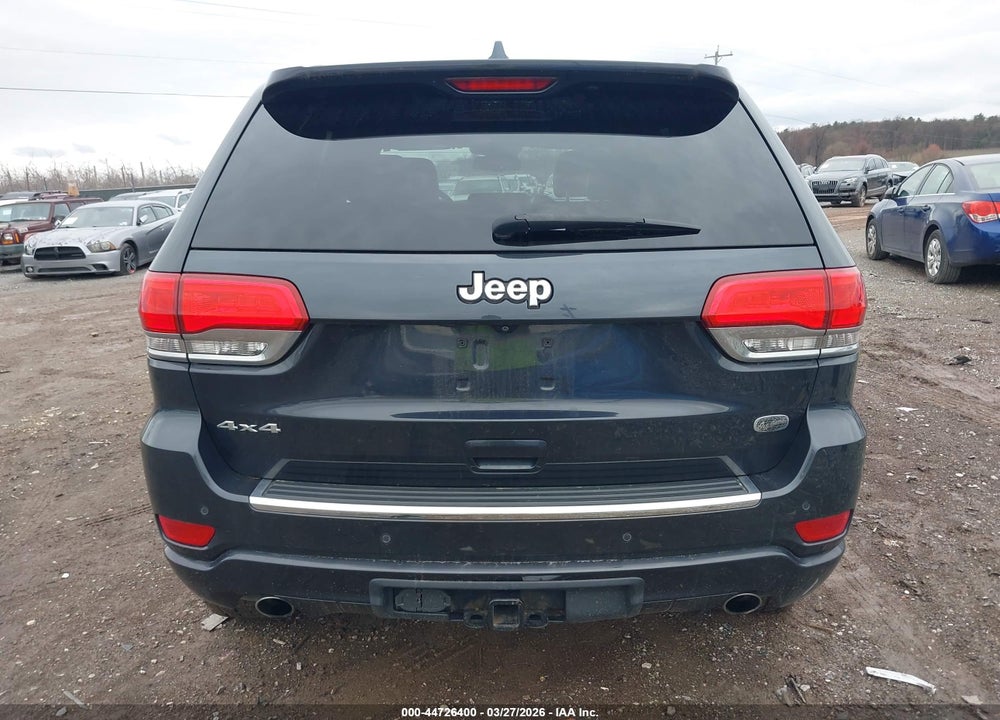 2014 JEEP GRAND CHEROKEE OVERLAND VIN: 1C4RJFCG6EC220023