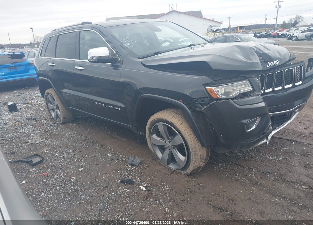 2014 JEEP GRAND CHEROKEE OVERLAND VIN: 1C4RJFCG6EC220023