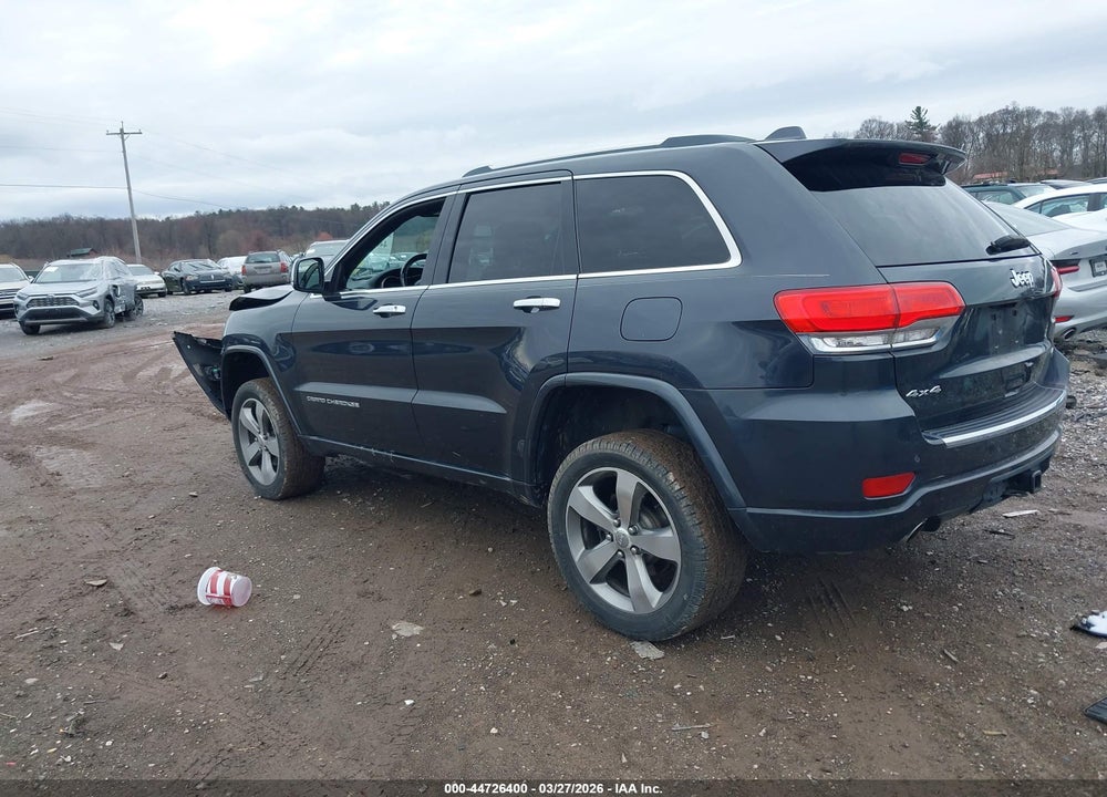 2014 JEEP GRAND CHEROKEE OVERLAND VIN: 1C4RJFCG6EC220023