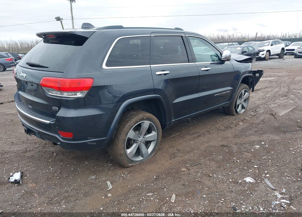 2014 JEEP GRAND CHEROKEE OVERLAND VIN: 1C4RJFCG6EC220023