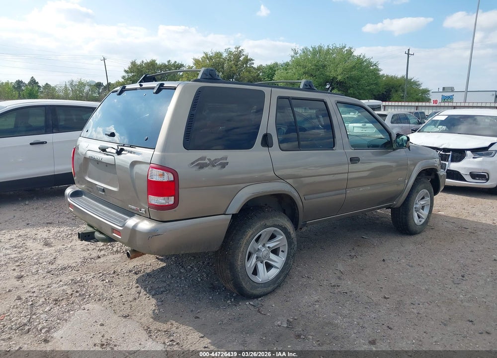 2003 NISSAN PATHFINDER VIN: JN8DR09YX3W824268