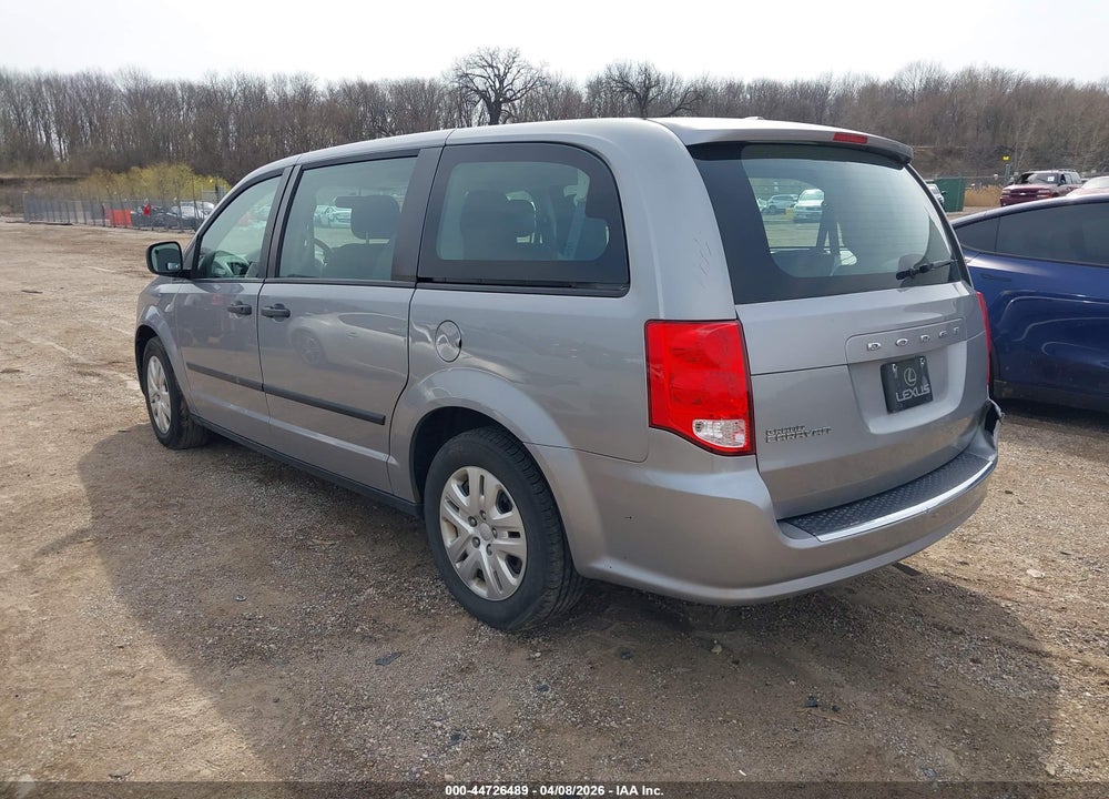 2016 DODGE GRAND CARAVAN AMERICAN VALUE PKG VIN: 2C4RDGBG7GR356105