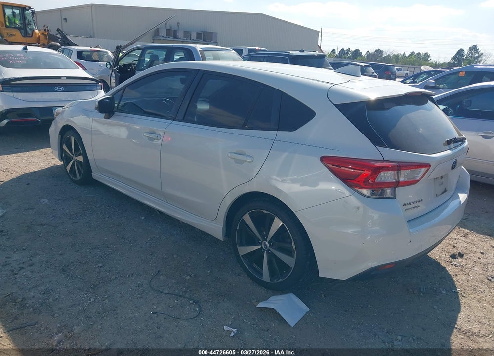 2017 SUBARU IMPREZA 2.0I SPORT VIN: 4S3GTAK68H3724770