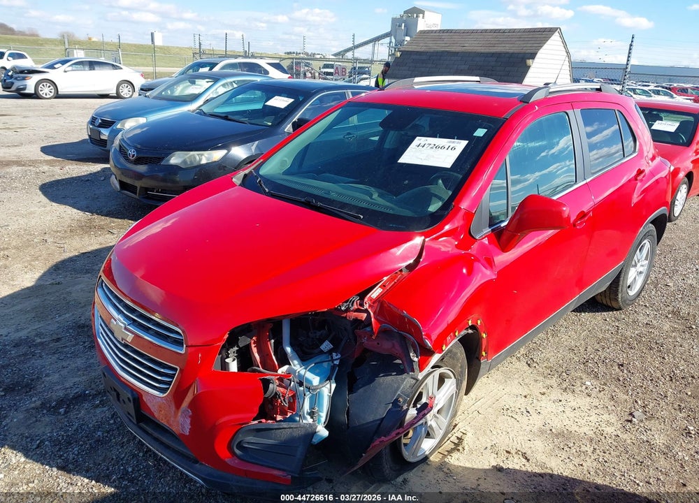 2015 CHEVROLET TRAX LT VIN: KL7CJLSB0FB107098