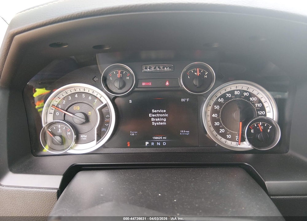 2015 RAM 1500 LAIE VIN: 1C6RR7NTXFS587563