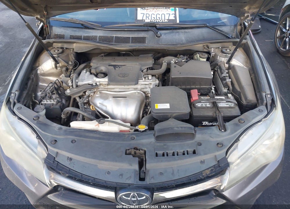2016 TOYOTA CAMRY SE VIN: 4T1BF1FK2GU121018
