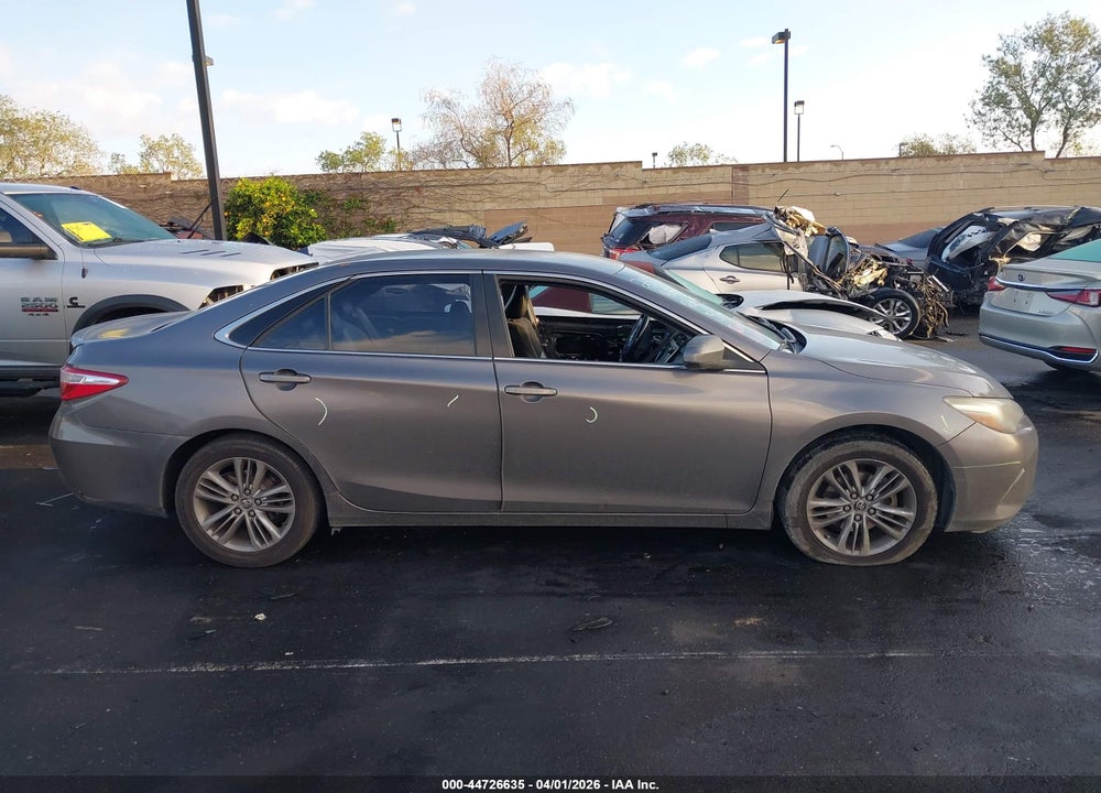 2016 TOYOTA CAMRY SE VIN: 4T1BF1FK2GU121018