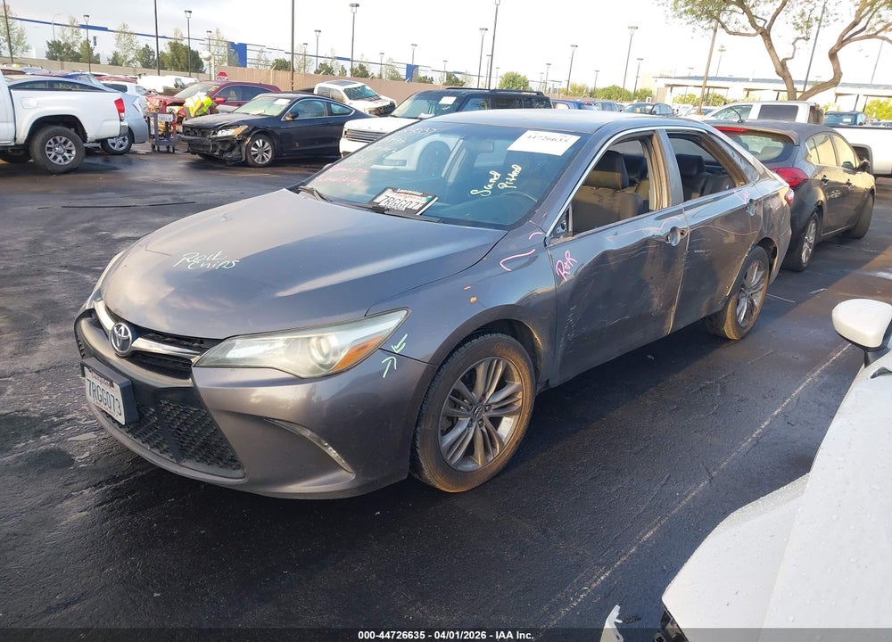 2016 TOYOTA CAMRY SE VIN: 4T1BF1FK2GU121018