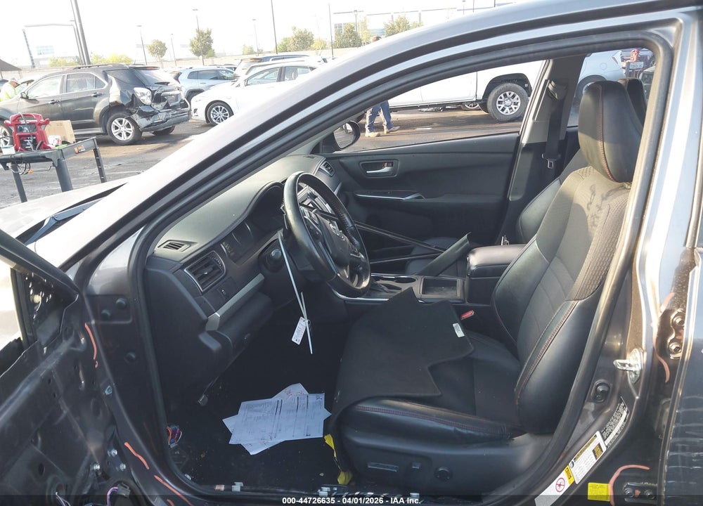 2016 TOYOTA CAMRY SE VIN: 4T1BF1FK2GU121018