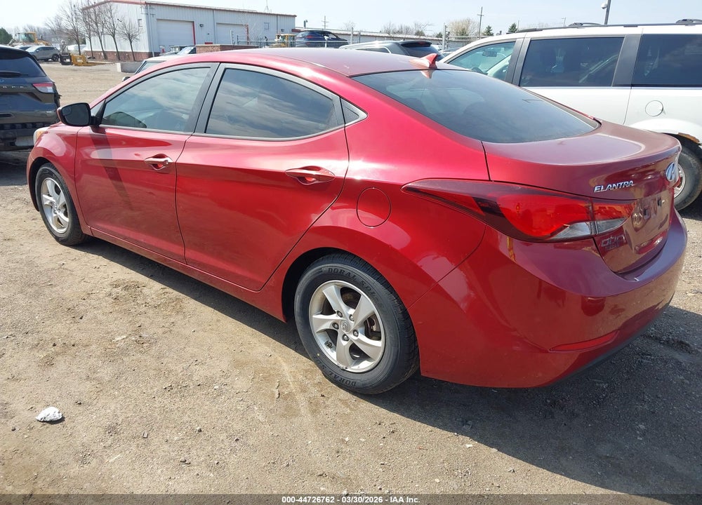 2014 HYUNDAI ELANTRA SE VIN: 5NPDH4AE7EH535512