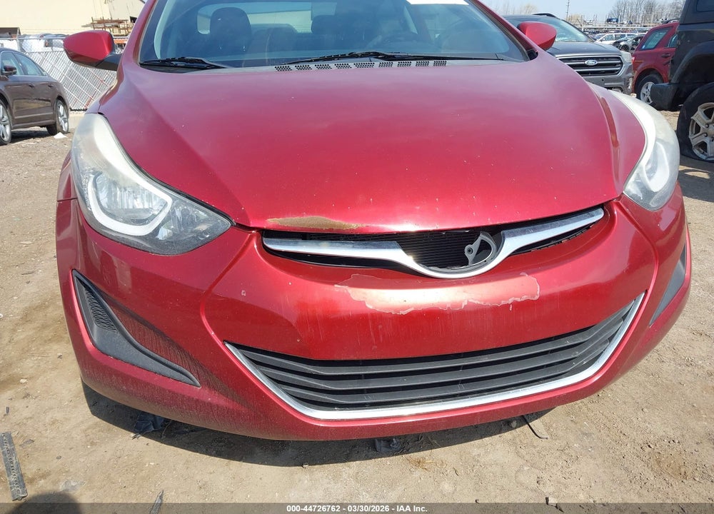 2014 HYUNDAI ELANTRA SE VIN: 5NPDH4AE7EH535512
