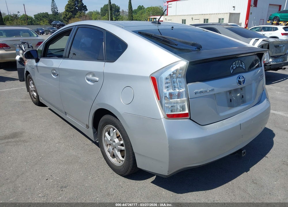 2010 TOYOTA PRIUS II VIN: JTDKN3DUXA0229652