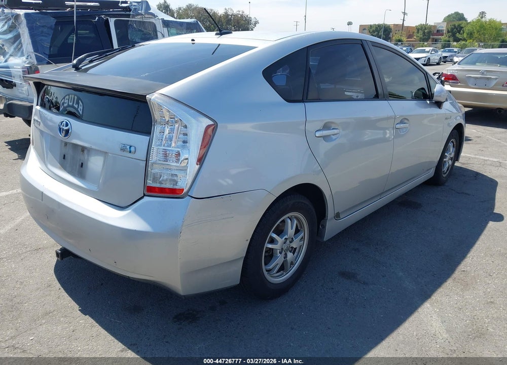 2010 TOYOTA PRIUS II VIN: JTDKN3DUXA0229652