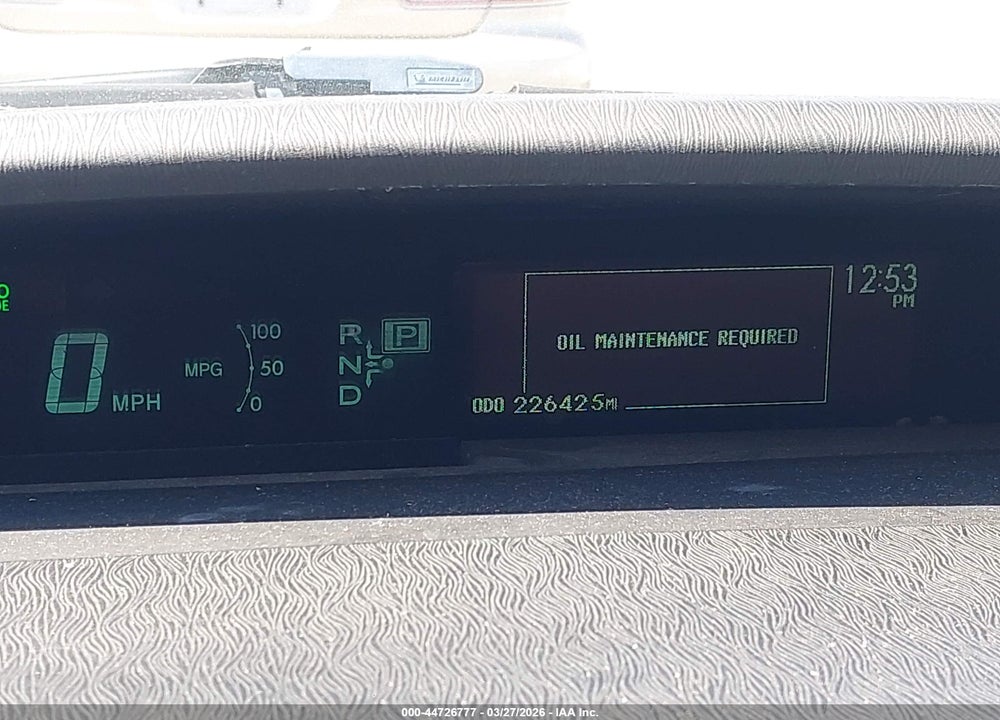 2010 TOYOTA PRIUS II VIN: JTDKN3DUXA0229652