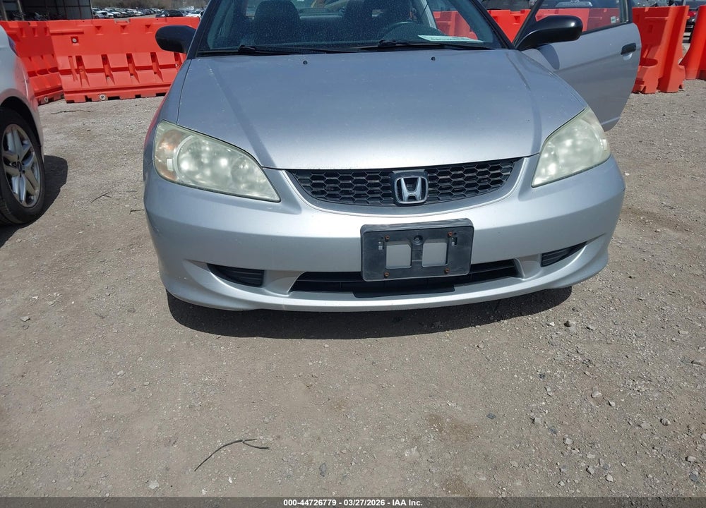 2005 HONDA CIVIC VP VIN: 1HGEM21155L052499