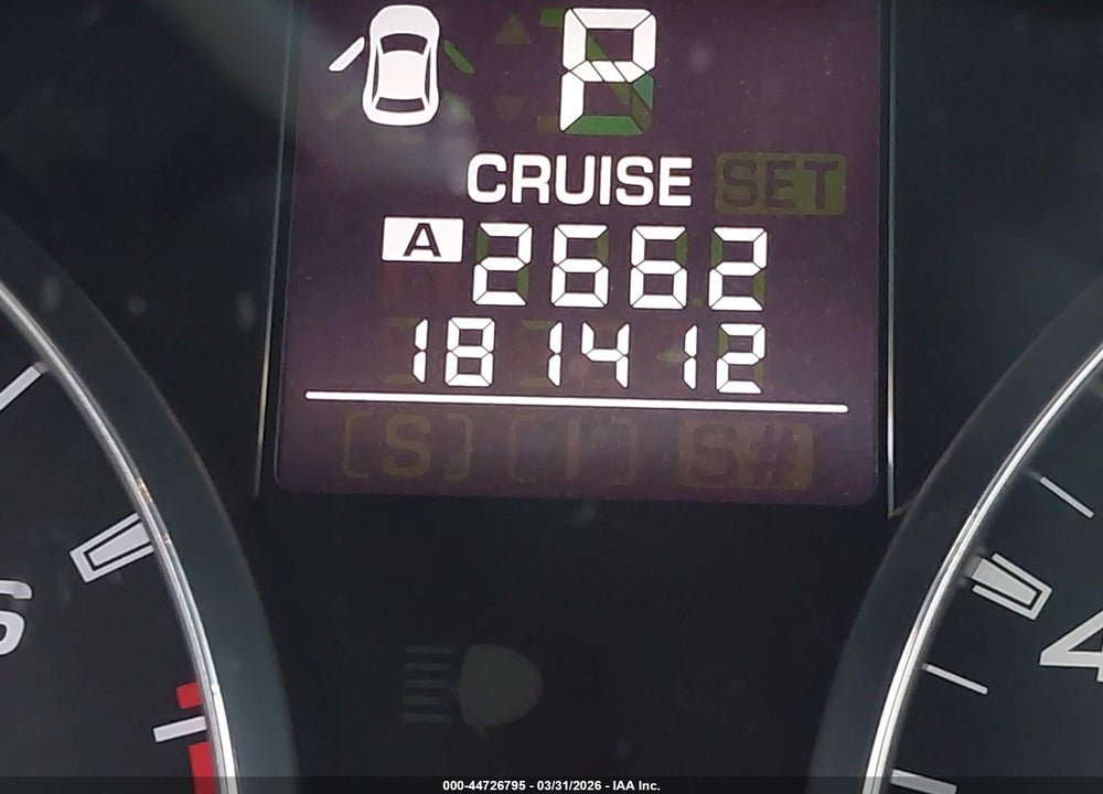 2011 SUBARU OUTBACK 2.5I LIMITED VIN: 4S4BRBKC3B3325398