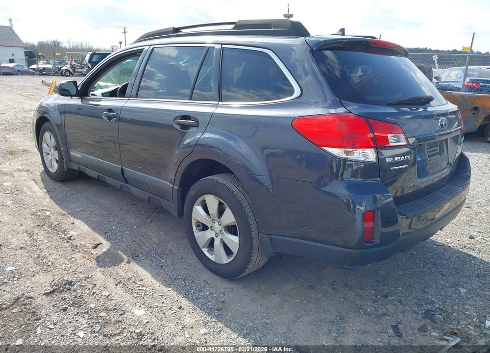 2011 SUBARU OUTBACK 2.5I LIMITED VIN: 4S4BRBKC3B3325398