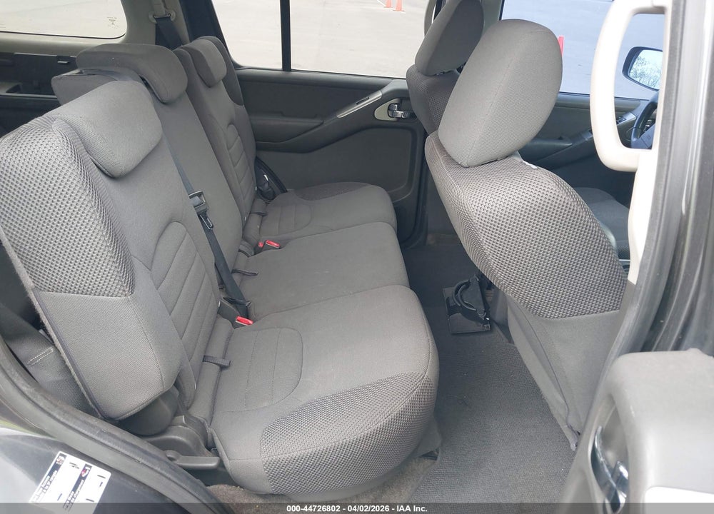 2011 NISSAN PATHFINDER S VIN: 5N1AR1NN1BC620504