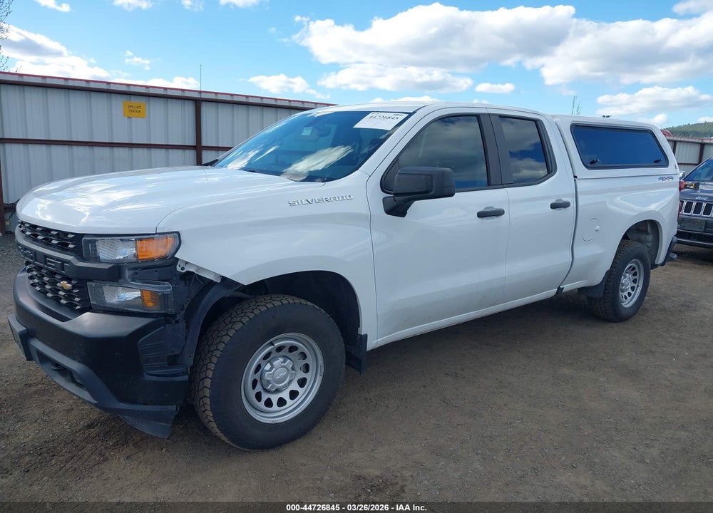2019 CHEVROLET SILVERADO 1500 WORK TRUCK VIN: 1GCRYAEFXKZ349037