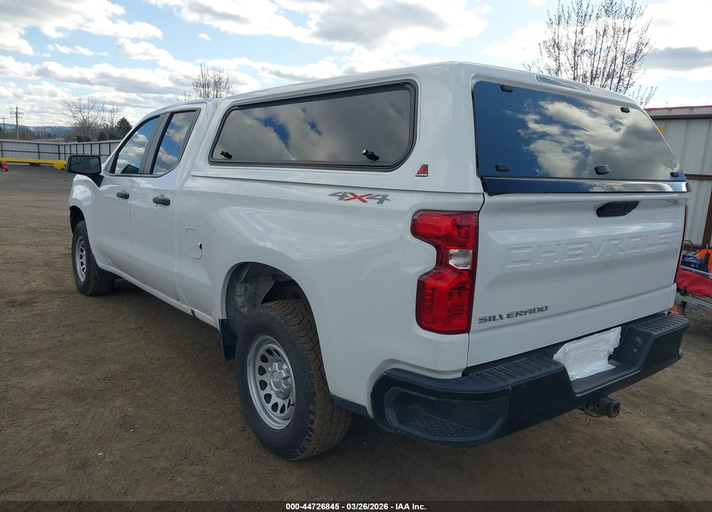 2019 CHEVROLET SILVERADO 1500 WORK TRUCK VIN: 1GCRYAEFXKZ349037