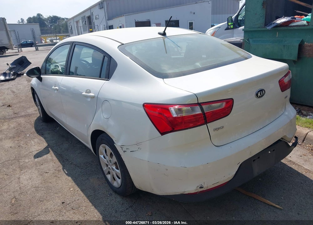 2017 KIA RIO LX VIN: KNADM4A37H6026655