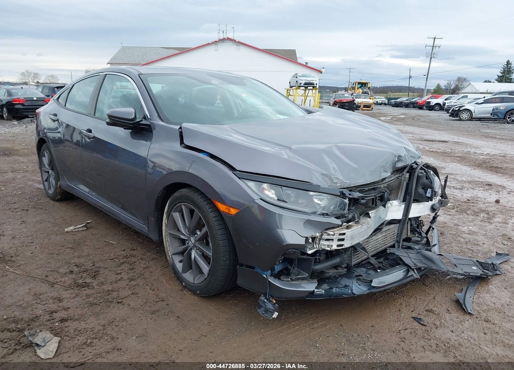 2021 HONDA CIVIC EX VIN: 19XFC1F35ME202466