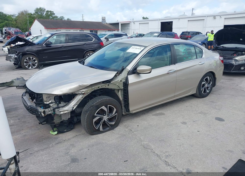 2017 HONDA ACCORD LX VIN: 1HGCR2F33HA227769