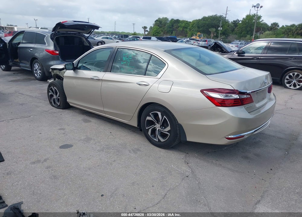 2017 HONDA ACCORD LX VIN: 1HGCR2F33HA227769