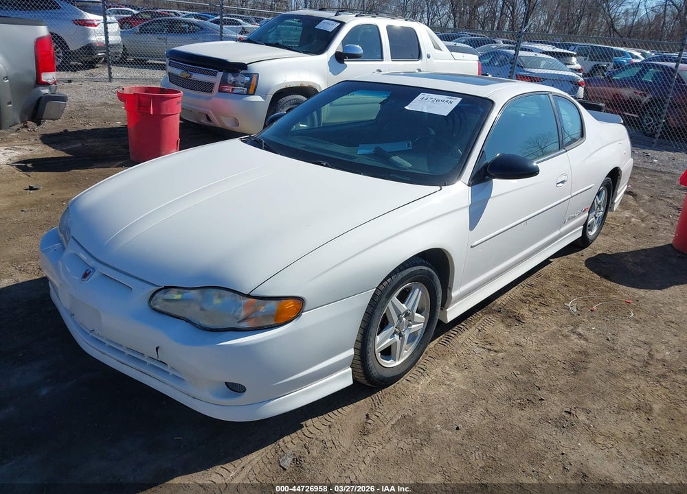 2003 CHEVROLET MONTE CARLO SS VIN: 2G1WX12K139169294