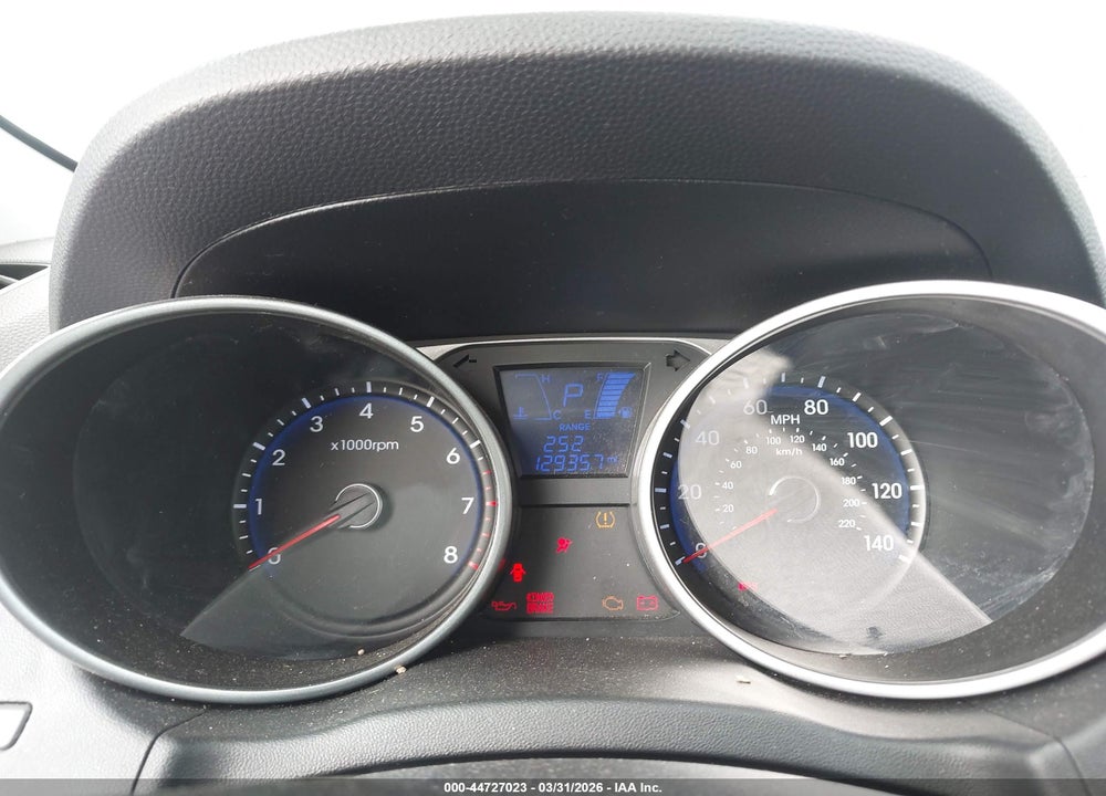 2012 HYUNDAI TUCSON GLS VIN: KM8JU3AC1CU433712
