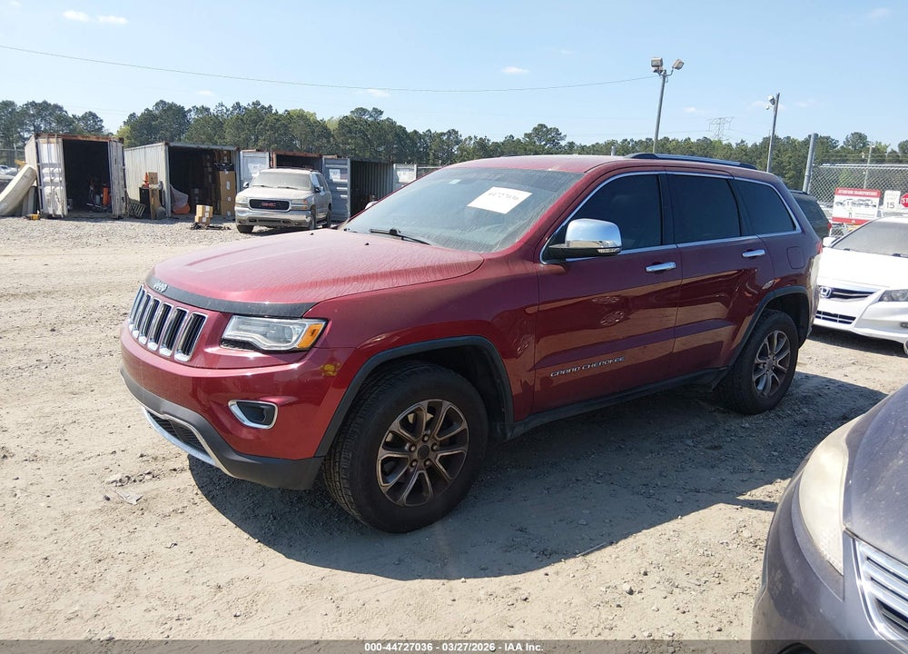 2015 JEEP GRAND CHEROKEE LIMITED VIN: 1C4RJFBG8FC216123