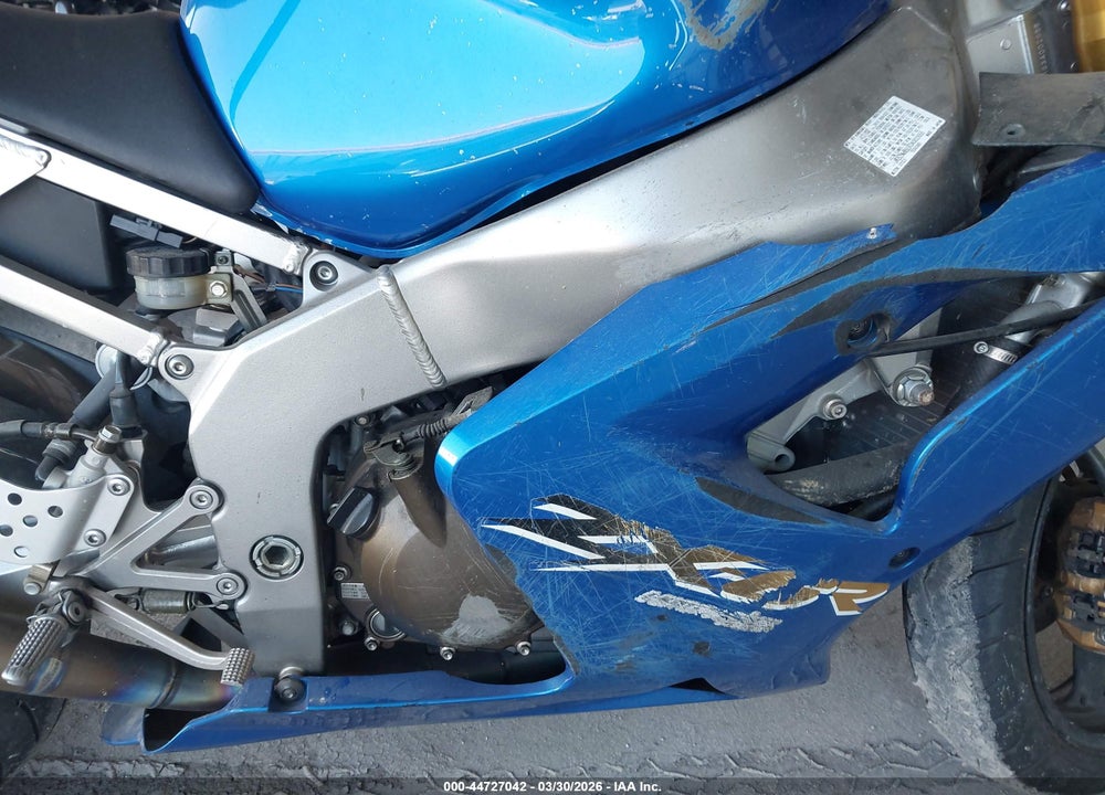 2003 KAWASAKI ZX636 B1 VIN: JKBZXJB193A002655
