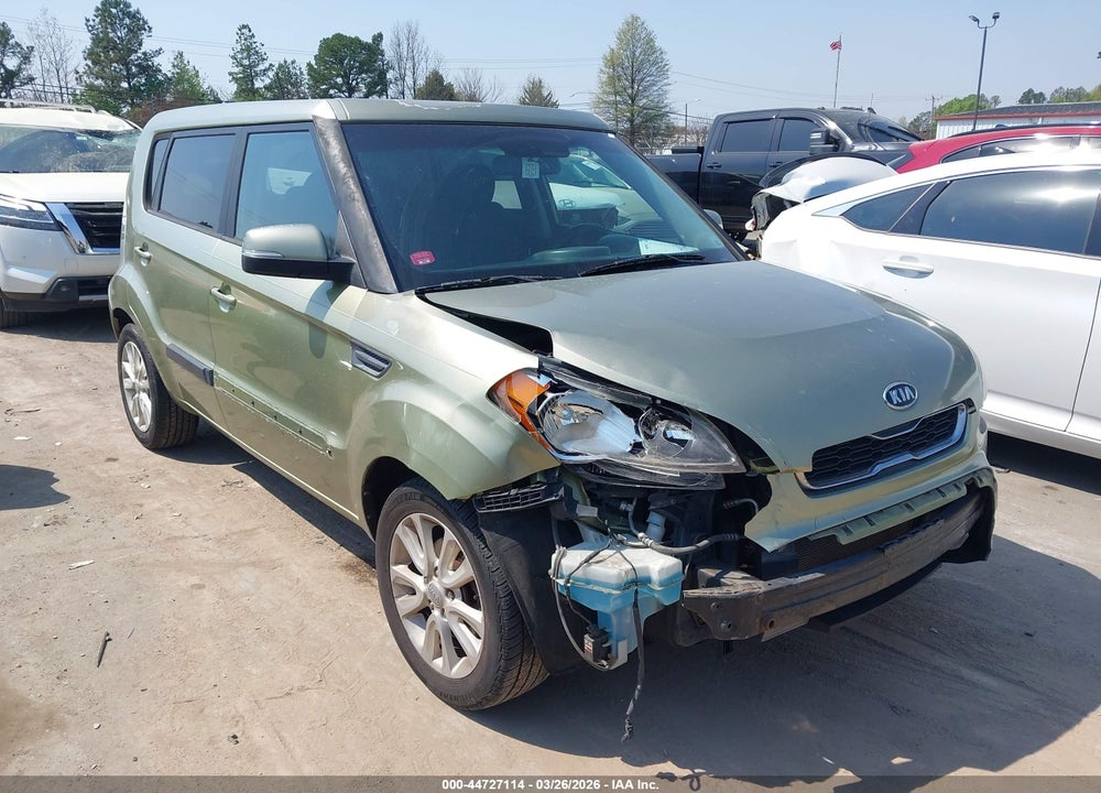 2012 KIA SOUL + VIN: KNDJT2A67C7365104