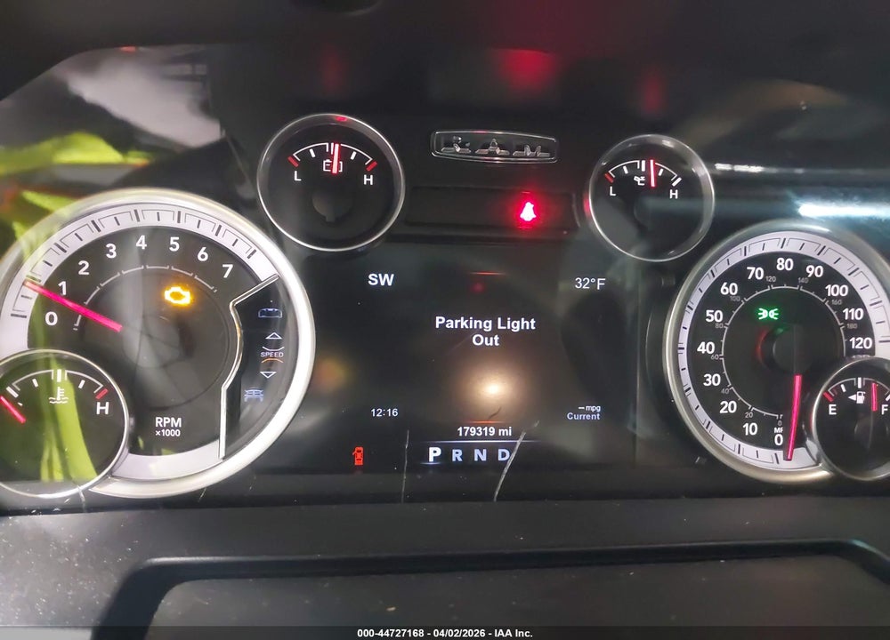 2015 RAM 1500 LAIE VIN: 1C6RR7NT8FS726296