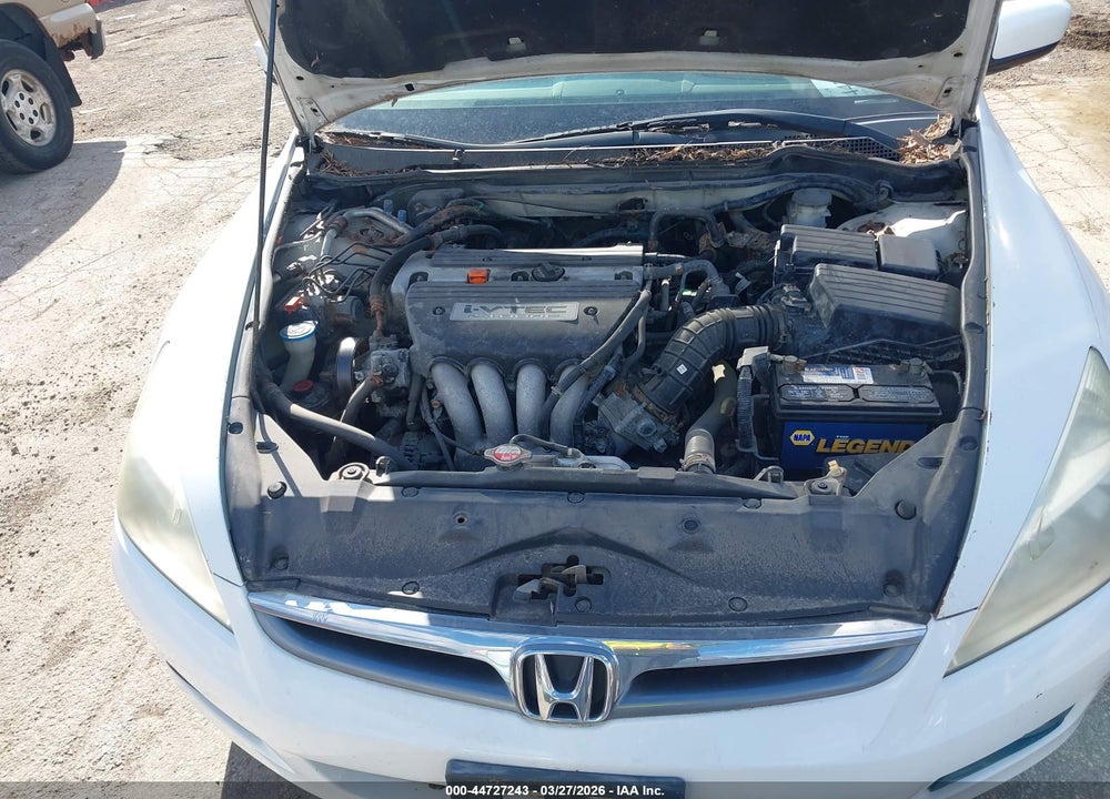 2006 HONDA ACCORD 2.4 EX VIN: 1HGCM56856A107450